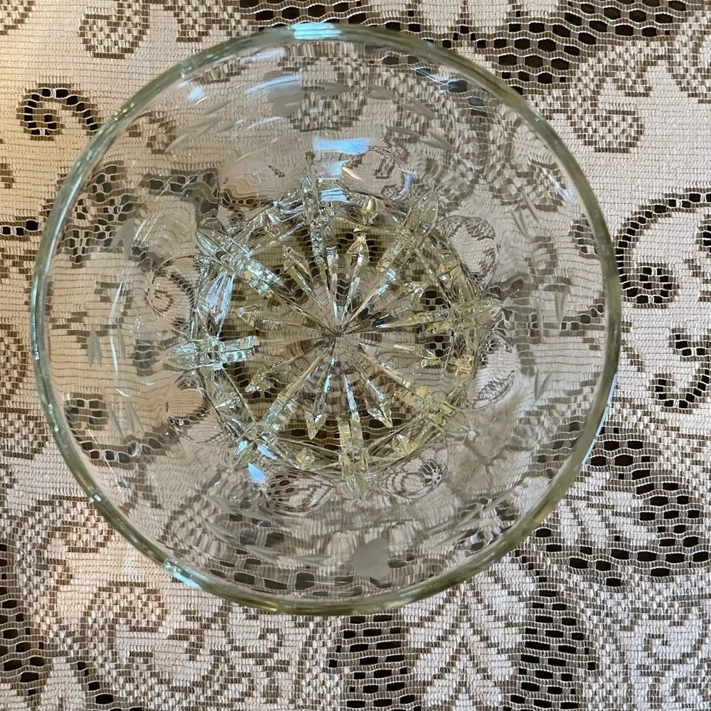 Vintage, Regency, Ice Bucket, Floral, by Princess House